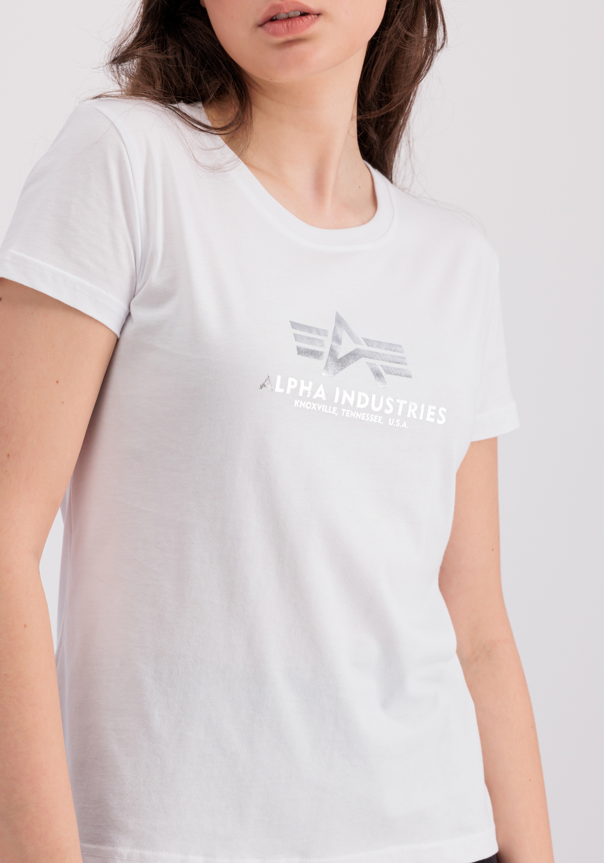 Alpha Industries T-Shirt "Alpha Industries Women - T-Shirts New Basic T Wom günstig online kaufen