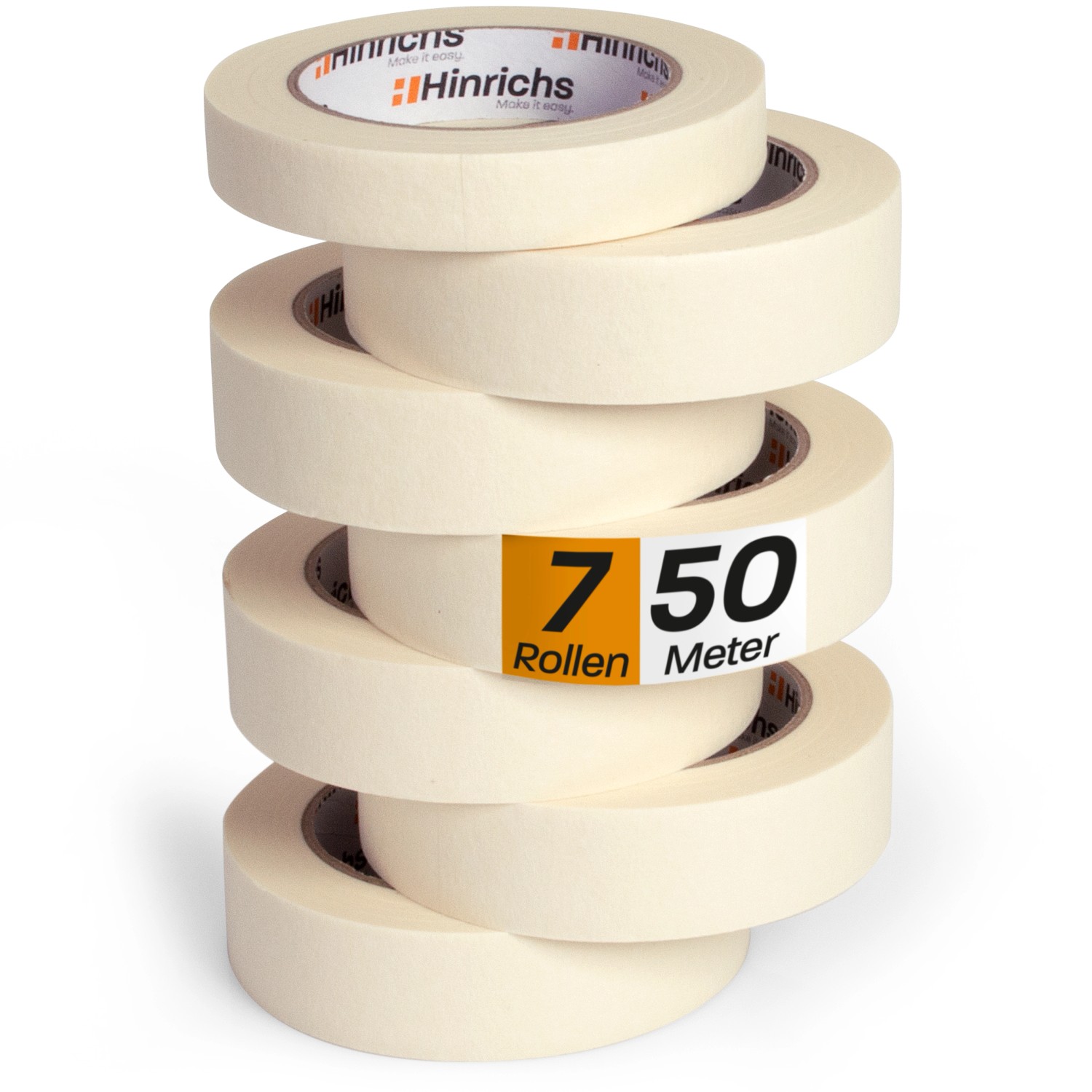 Hinrichs Klebeband 7 x Kreppband 6 günstig online kaufen