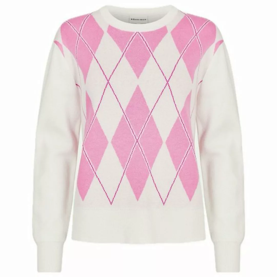 RÖHNISCH Trainingspullover Röhnisch Anne Jacquard Sweater Beige günstig online kaufen