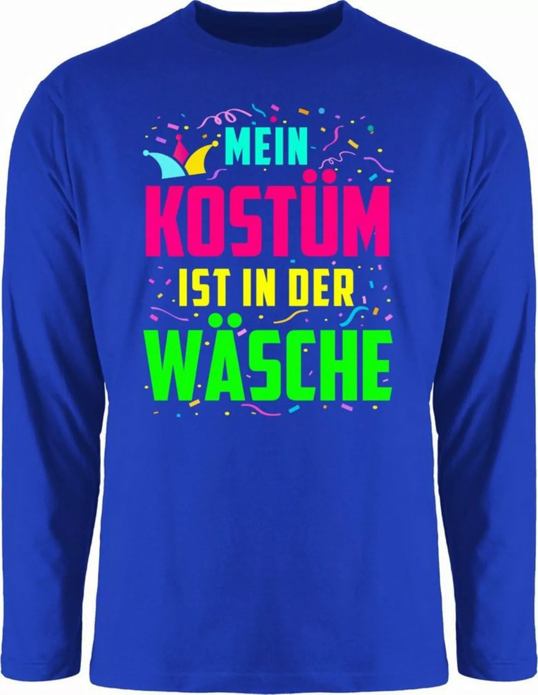 Shirtracer Rundhalsshirt Mein zu Kostüm ist in der Wäsche Karneval & Faschi günstig online kaufen