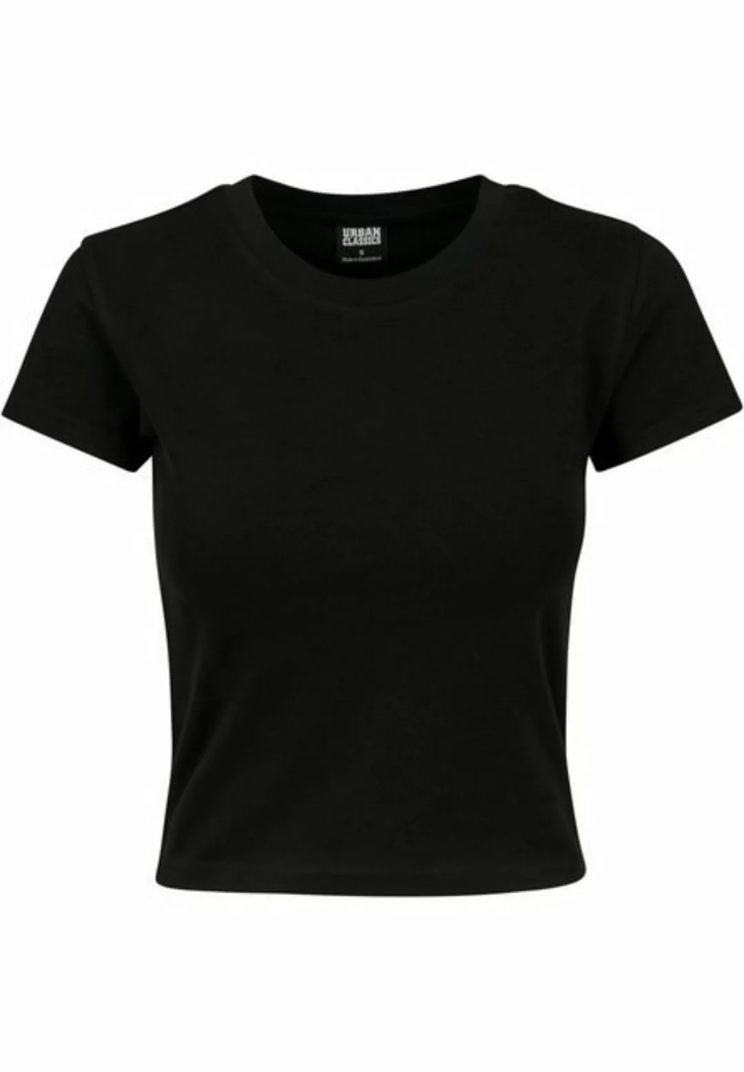 URBAN CLASSICS T-Shirt TB2754 - Ladies Stretch Jersey Cropped Tee black 5XL günstig online kaufen