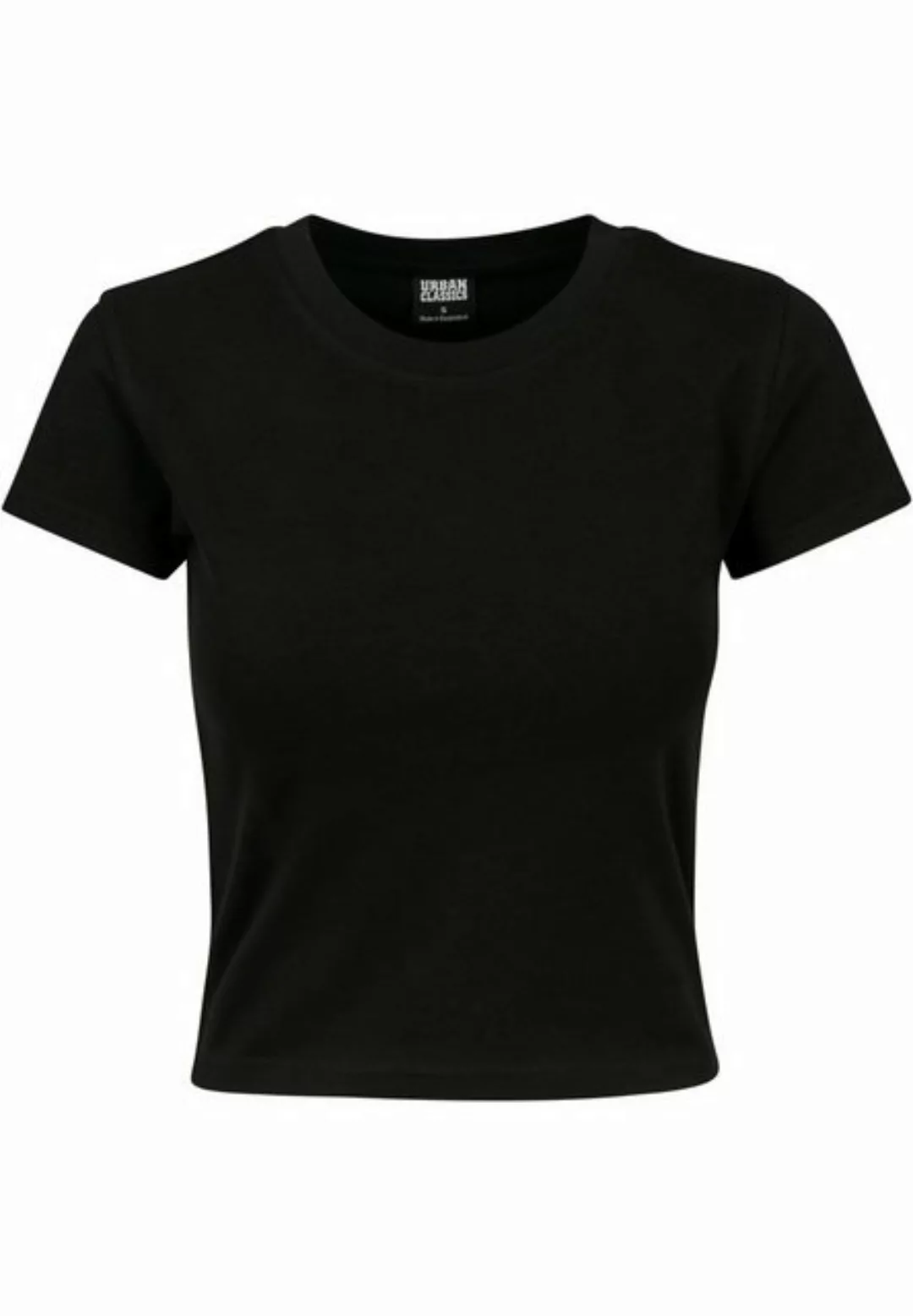 URBAN CLASSICS T-Shirt TB2754 - Ladies Stretch Jersey Cropped Tee black XL günstig online kaufen