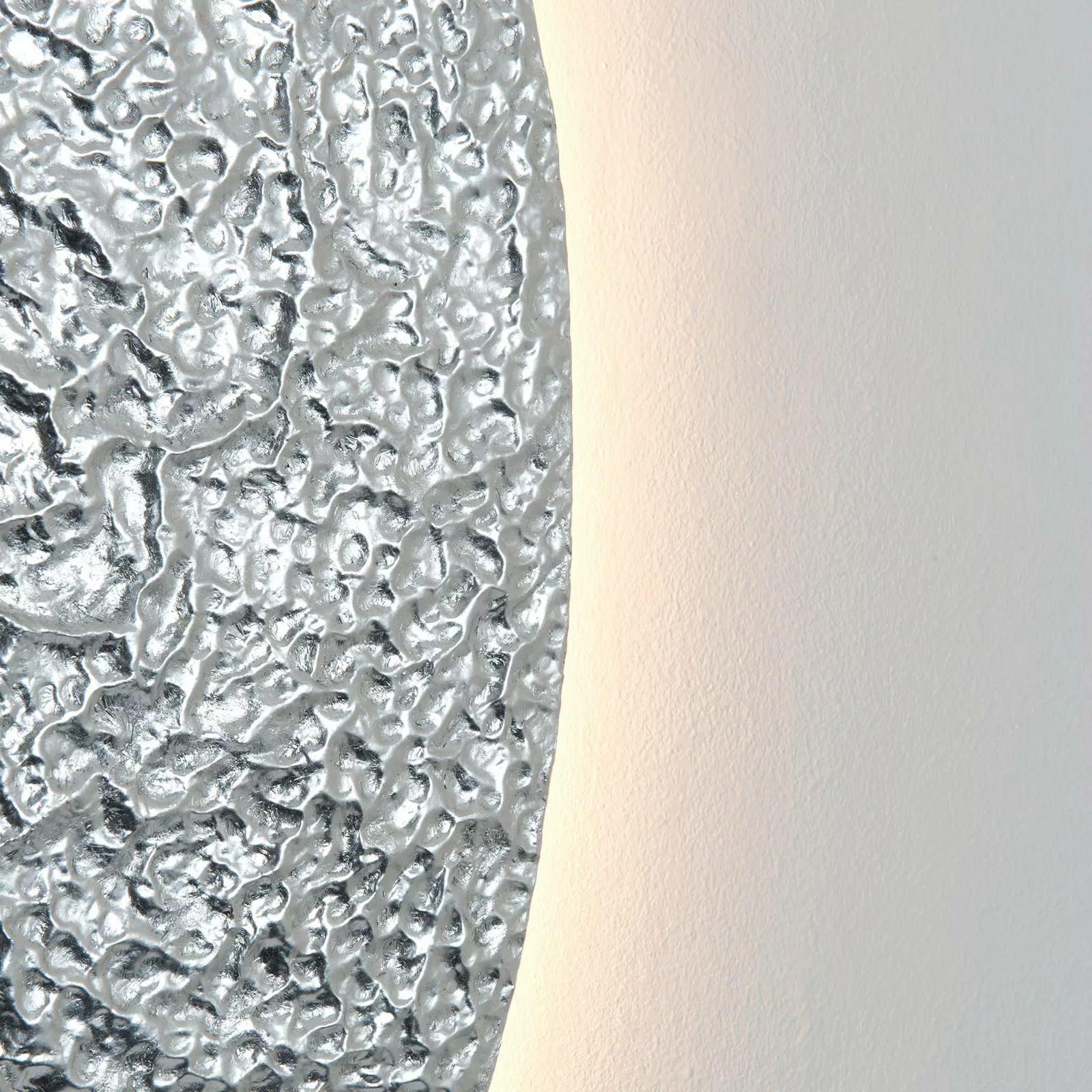 LED-Wandleuchte Meteor, Ø 120 cm, silber günstig online kaufen