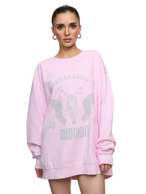 Worldclassca Sweatshirt Worldclassca Oversized Sweatshirt REBELLION Print L günstig online kaufen