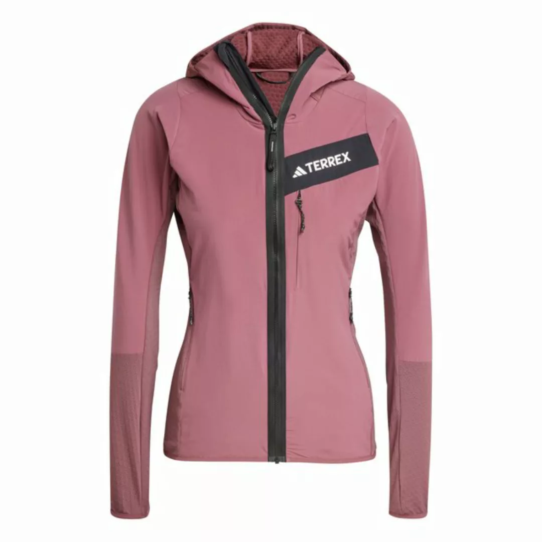 adidas TERREX Outdoorjacke adidas Terrex Techrock Hooded Wind Fleecejacket günstig online kaufen