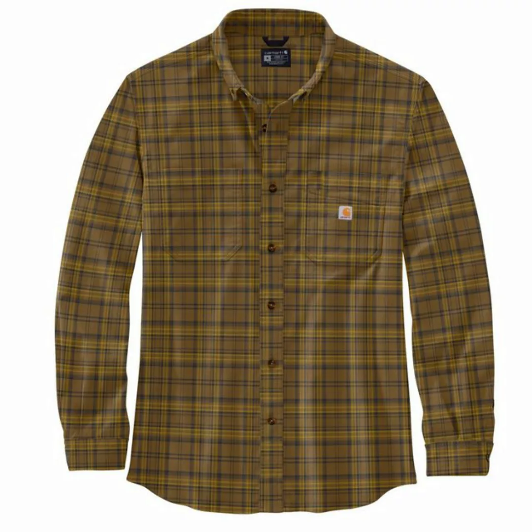 Carhartt Outdoorhemd Carhartt Herren Langarmhemd Midweight Flannel L/S Plai günstig online kaufen