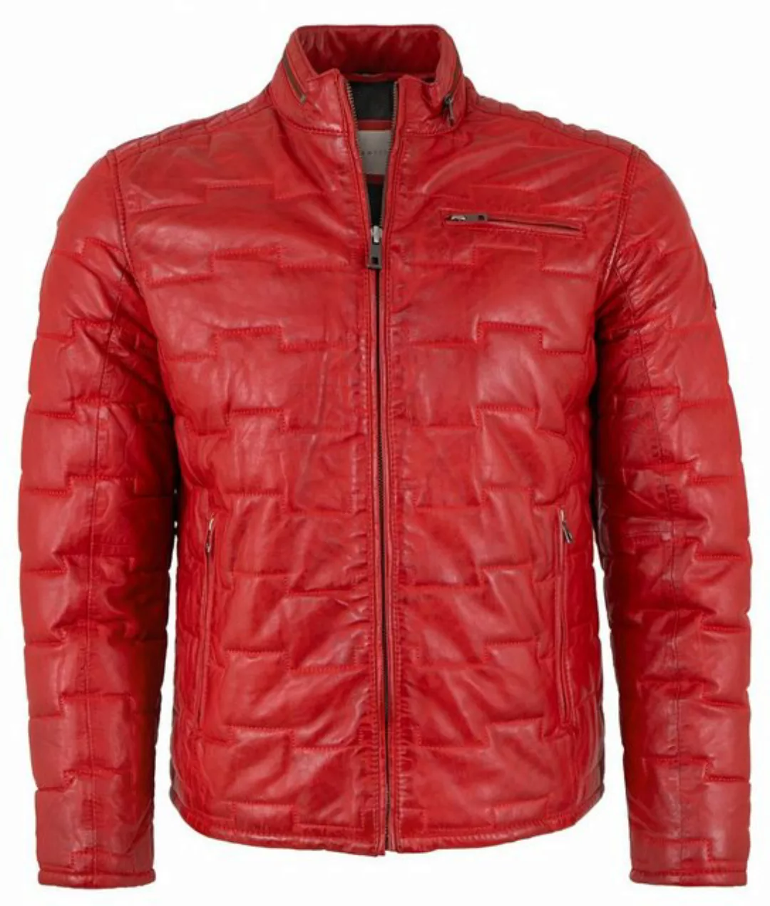 bugatti Lederjacke BU-378/M Echtleder Herren Lederjacke Steppjacke Lammnapp günstig online kaufen