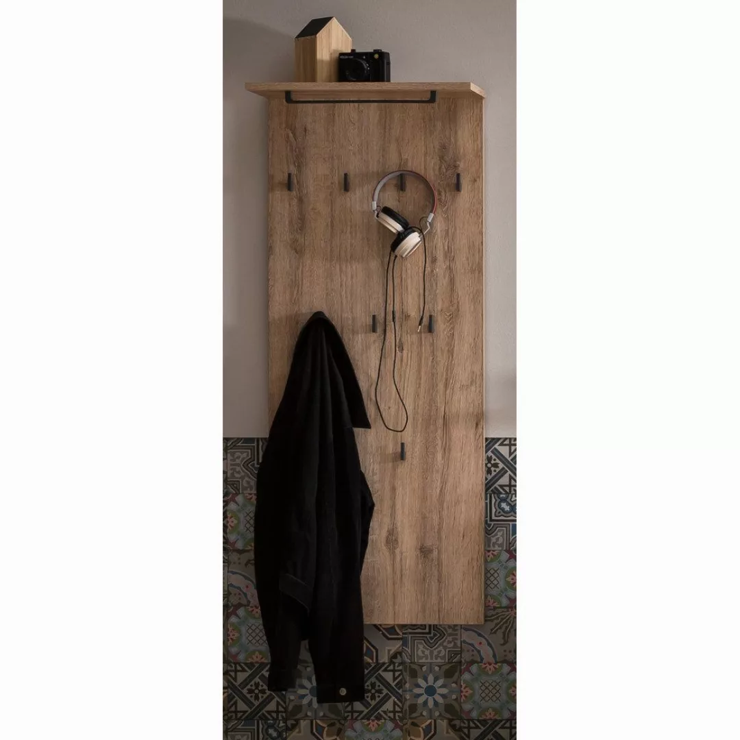 Lomadox Garderobenpaneel CORATO-80, Flur Wandgarderobe Garderobenmöbel günstig online kaufen