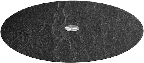 LEONARDO Servierplatte »TURN«, 32,5 cm, schwarz Schieferoptic, drehbar günstig online kaufen