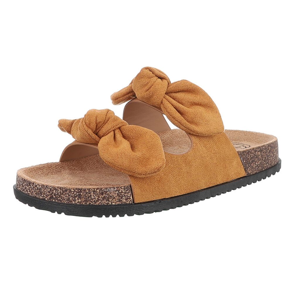 Ital-Design Bequeme Damen-Sandalen mit Bändern für günstig online kaufen