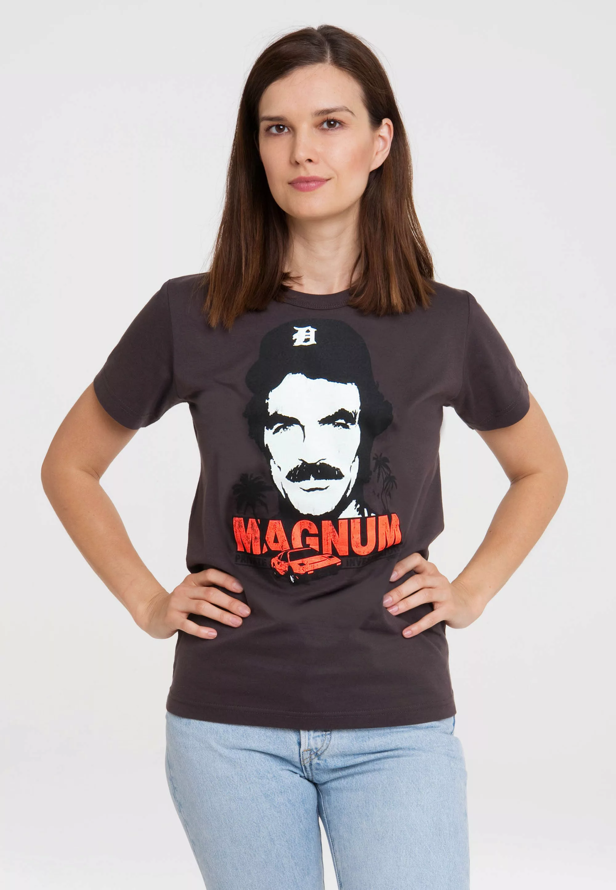 LOGOSHIRT T-Shirt "Magnum", mit coolem Print günstig online kaufen