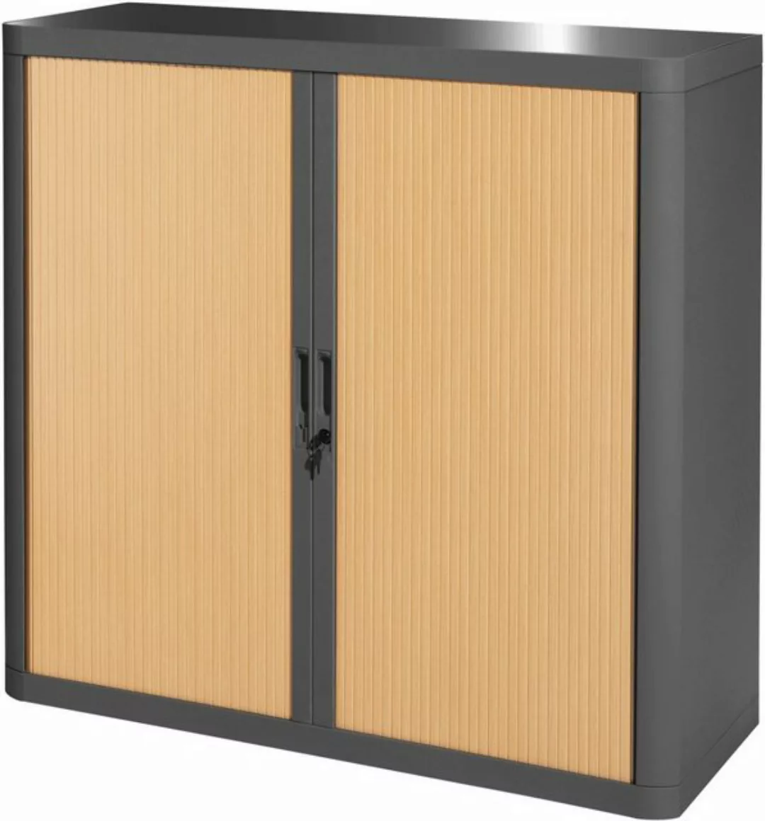 EASYOFFICE Aktenschrank Rollladenschrank easyoffice BxTxH 86x37,5x104cm ant günstig online kaufen