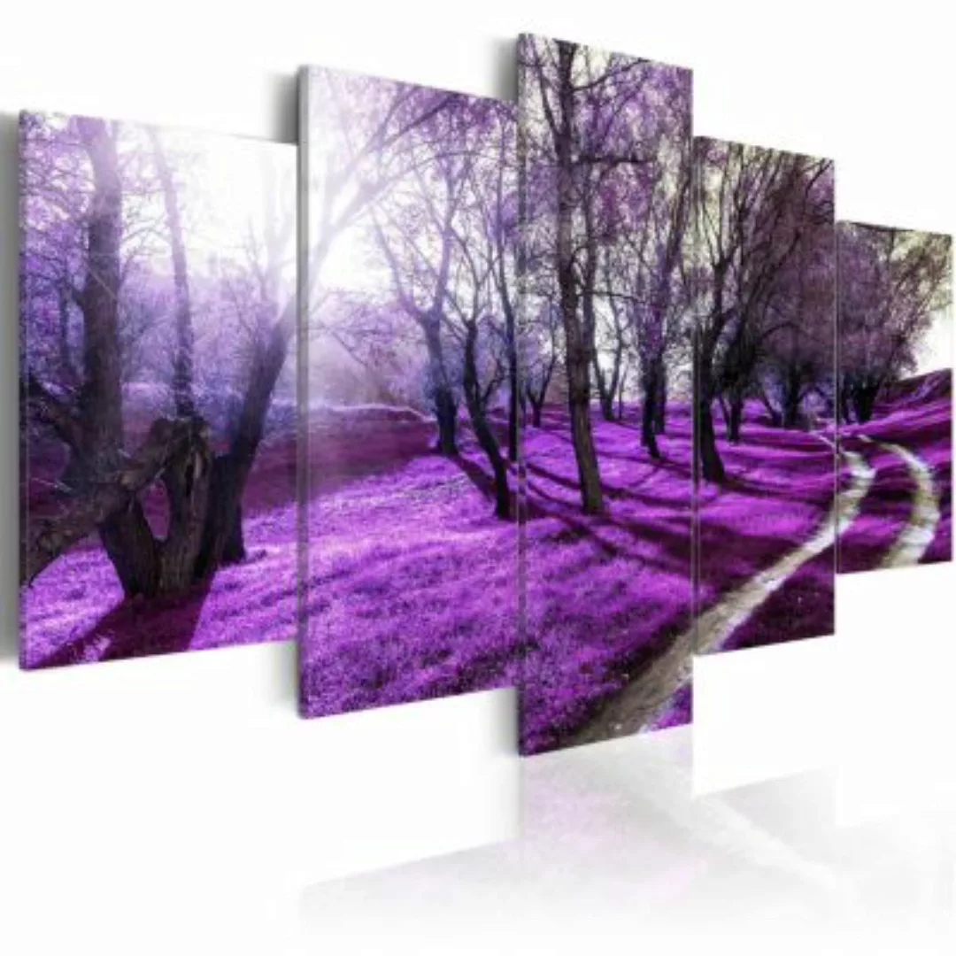 artgeist Wandbild Lavender orchard mehrfarbig Gr. 200 x 100 günstig online kaufen