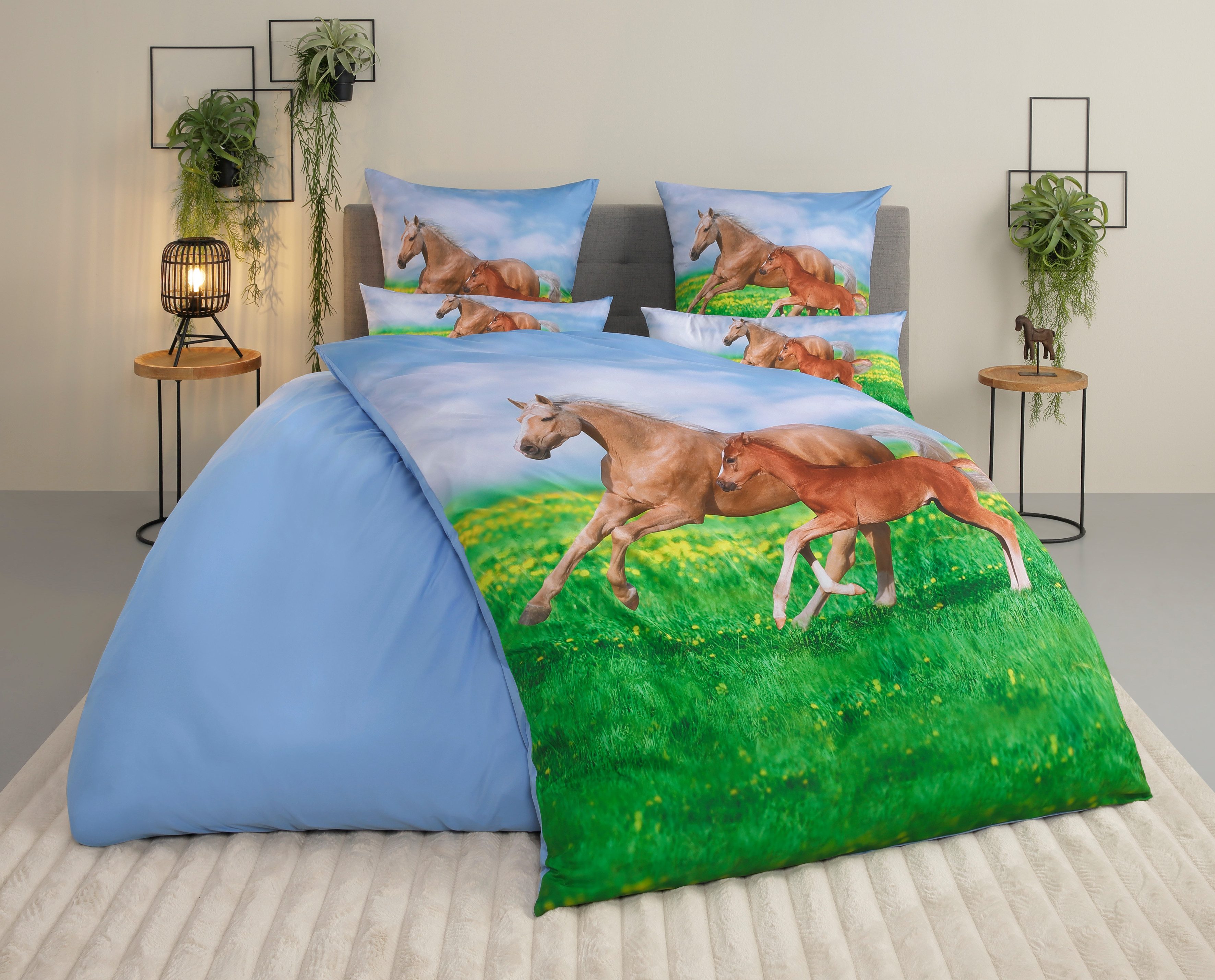 OTTO home Bettwäsche Lyki, Microfaser, 2 günstig online kaufen