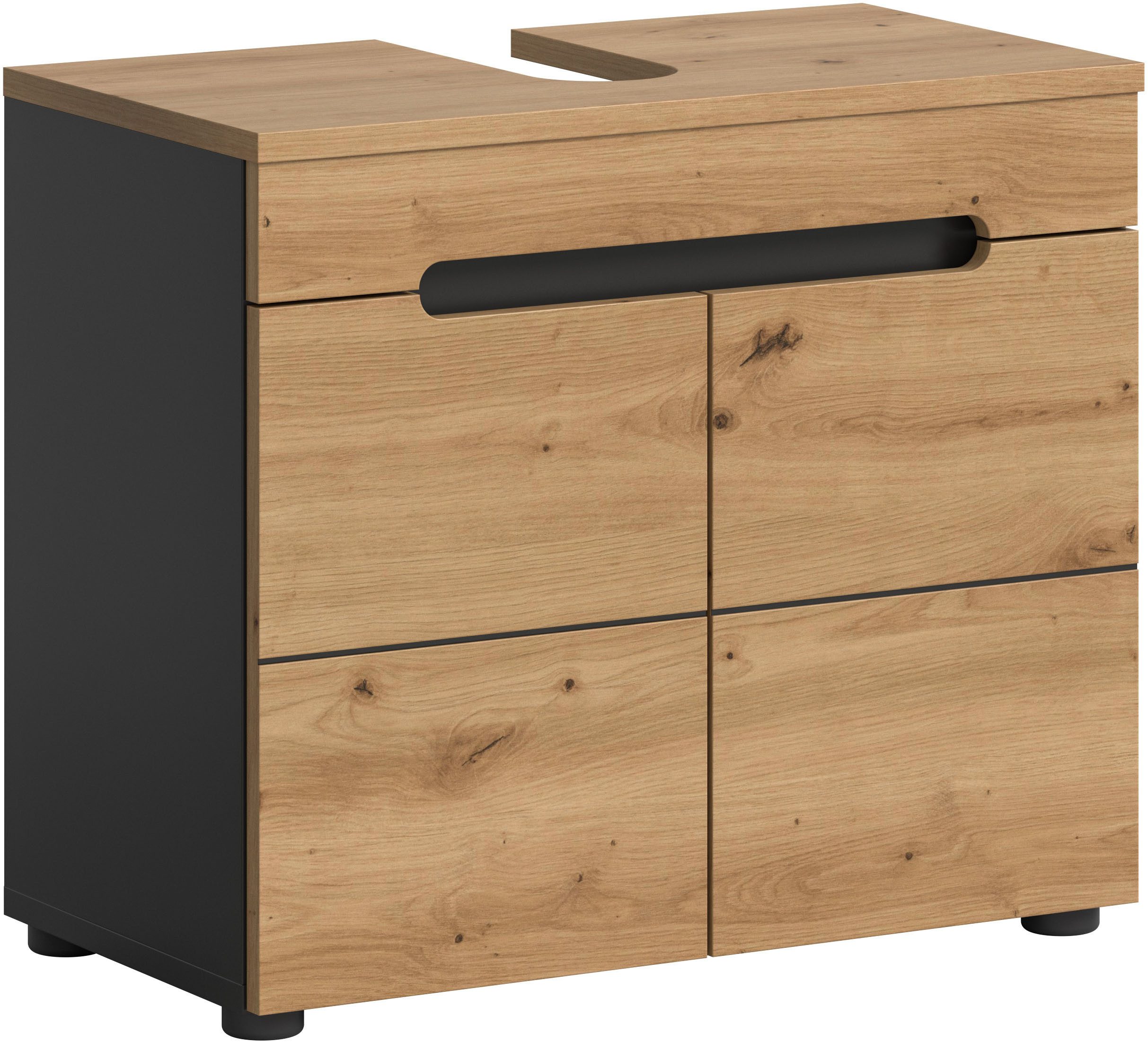 INOSIGN Waschbeckenunterschrank "REHAT, Breite 63 cm, 2 Türen, Einlegeboden günstig online kaufen