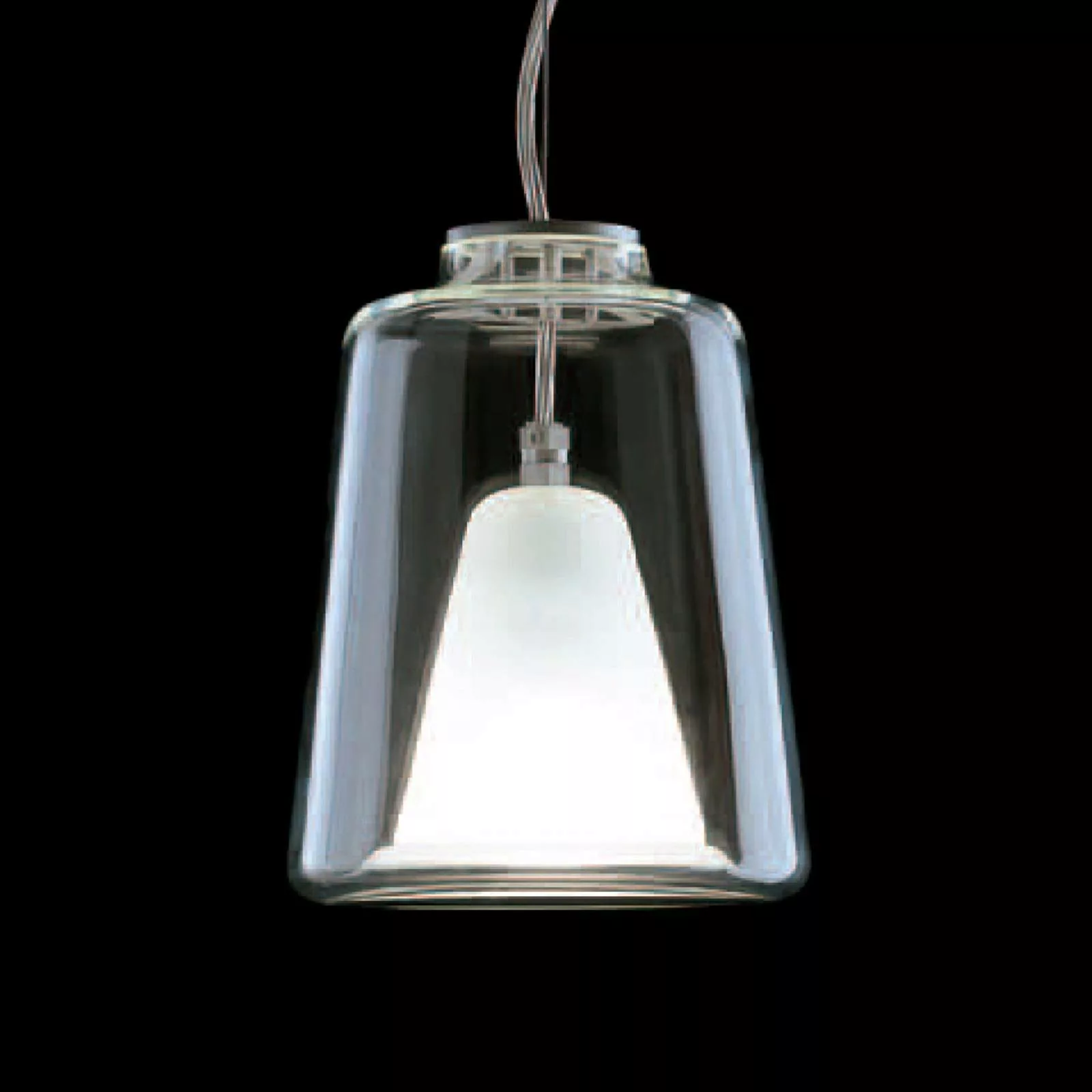 Oluce Lanterna - Muranoglas-Hängeleuchte günstig online kaufen