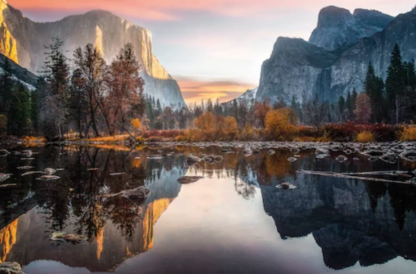 Bönninghoff Leinwandbild "Yosemite Nationalpark", Natur, (1 St.) günstig online kaufen