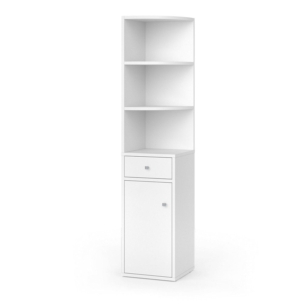 Vicco Eckregal Larry, Weiß, 30 x günstig online kaufen