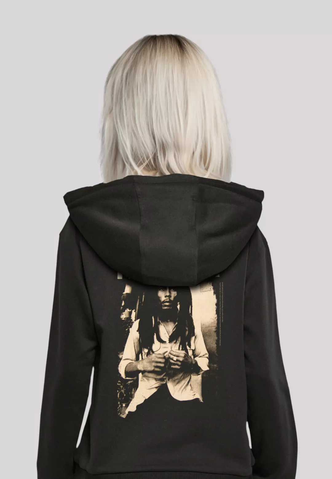 F4NT4STIC Kapuzenpullover "Bob Marley Reggae Music Black And White Photogra günstig online kaufen