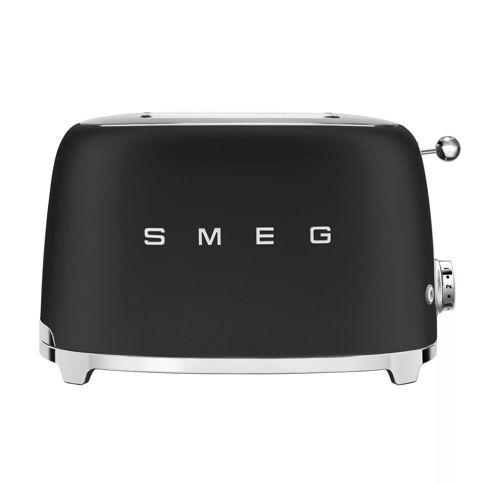 Smeg - TSF01 2-Scheiben Toaster Matt - schwarz/matt/BxHxT 31x19,8x19,5cm/6 günstig online kaufen