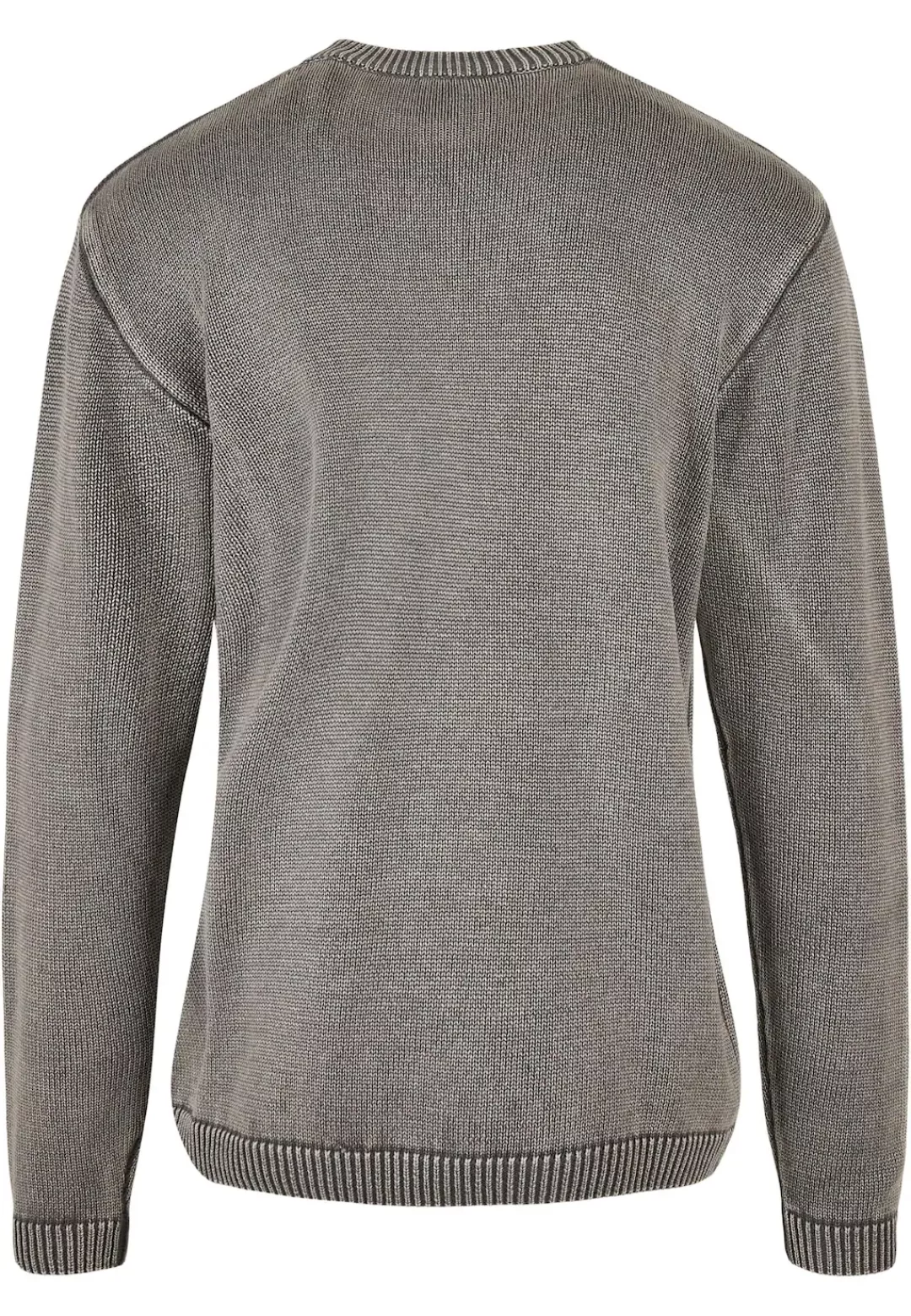 URBAN CLASSICS Rundhalspullover "Urban Classics Herren Washed Sweater" günstig online kaufen