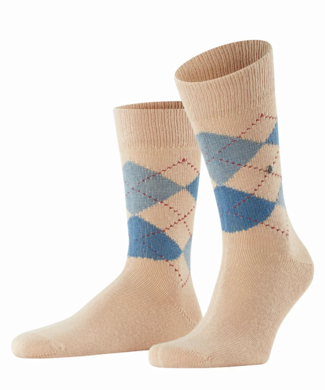 Burlington Preston Herren Socken, 40-46, Beige, Argyle, 24284-438002 günstig online kaufen