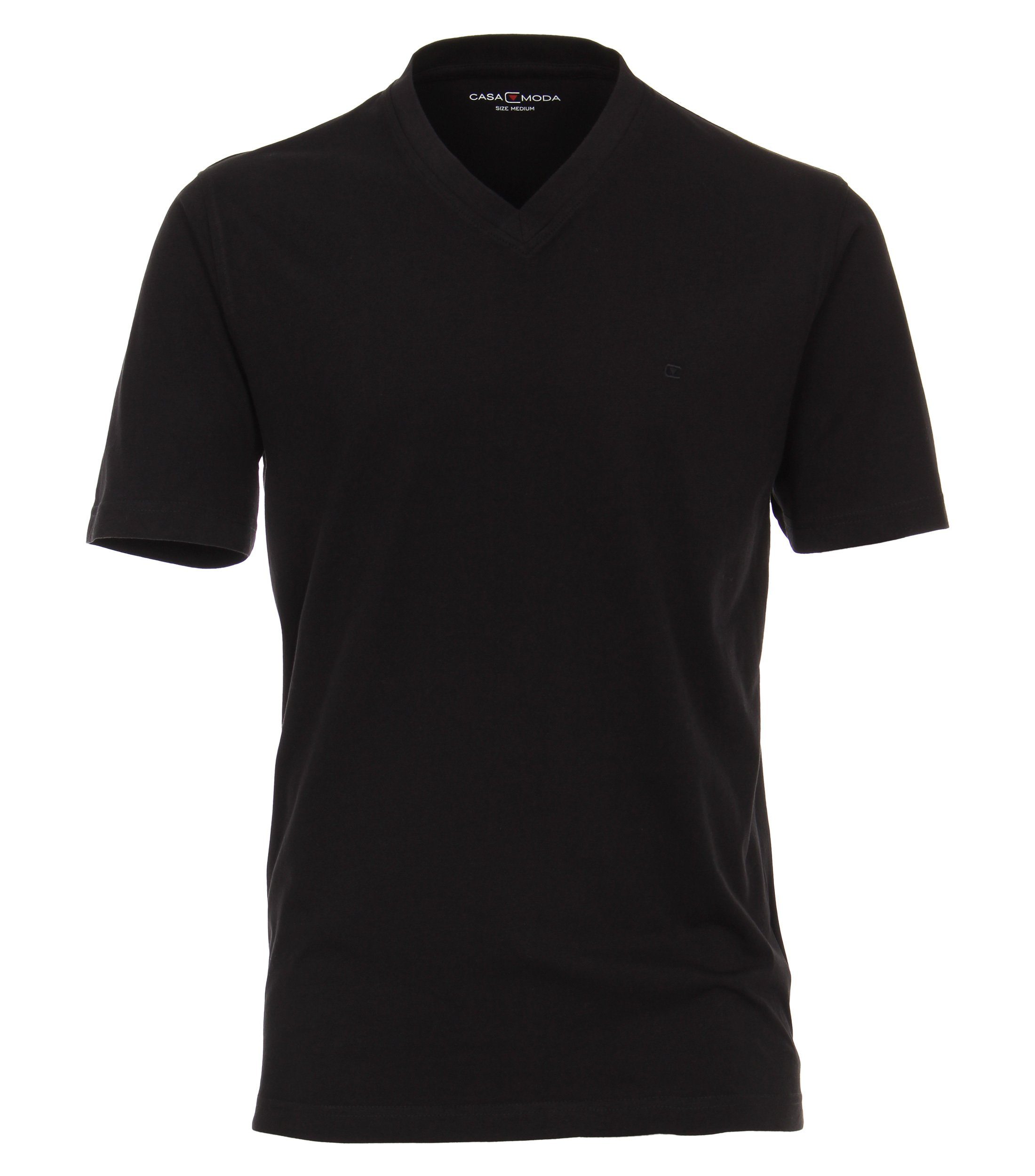 CASAMODA T-Shirt "CASAMODA T-Shirt Doppelpack uni" günstig online kaufen