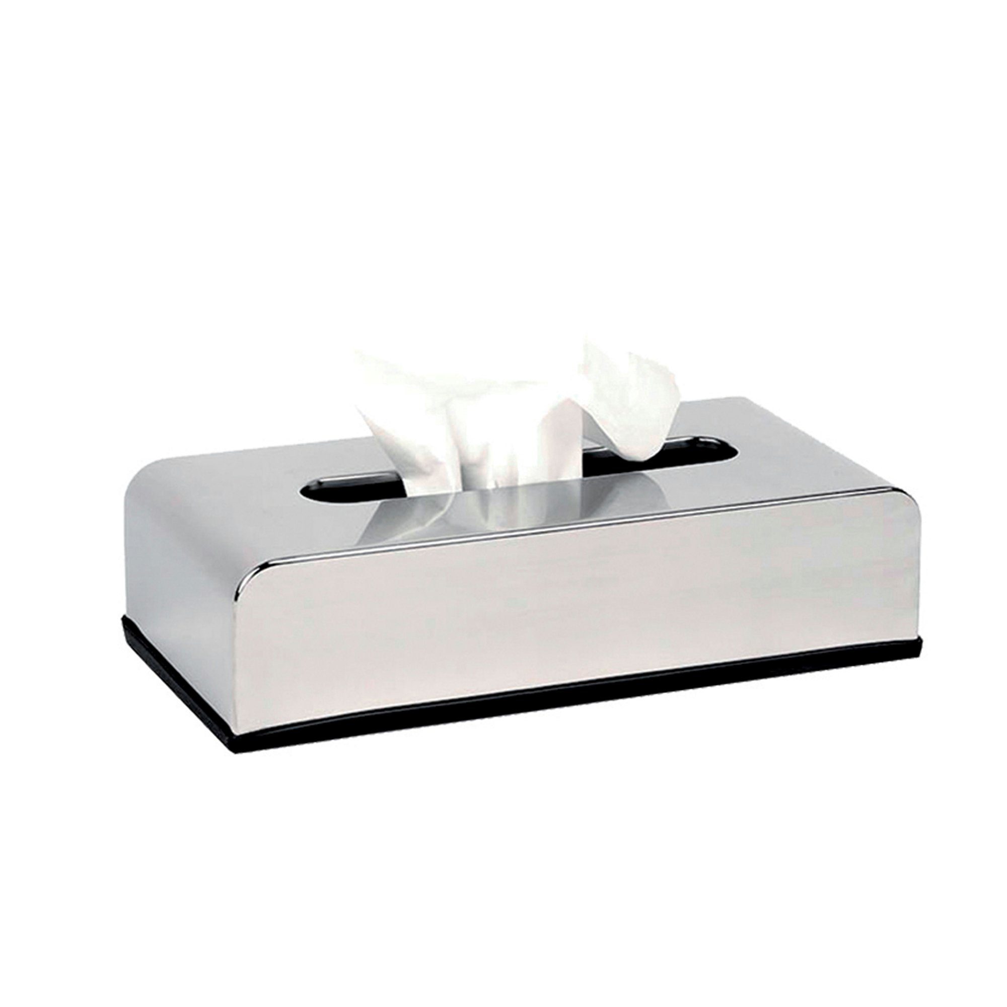houseproud Aufbewahrungsbox Round Steel Kosmetiktücherbox günstig online kaufen