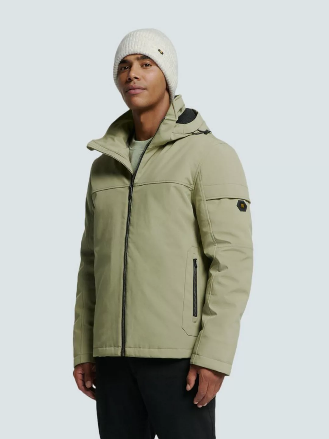 NO EXCESS Softshelljacke No Excess Softshell-Kapuzenjacke günstig online kaufen