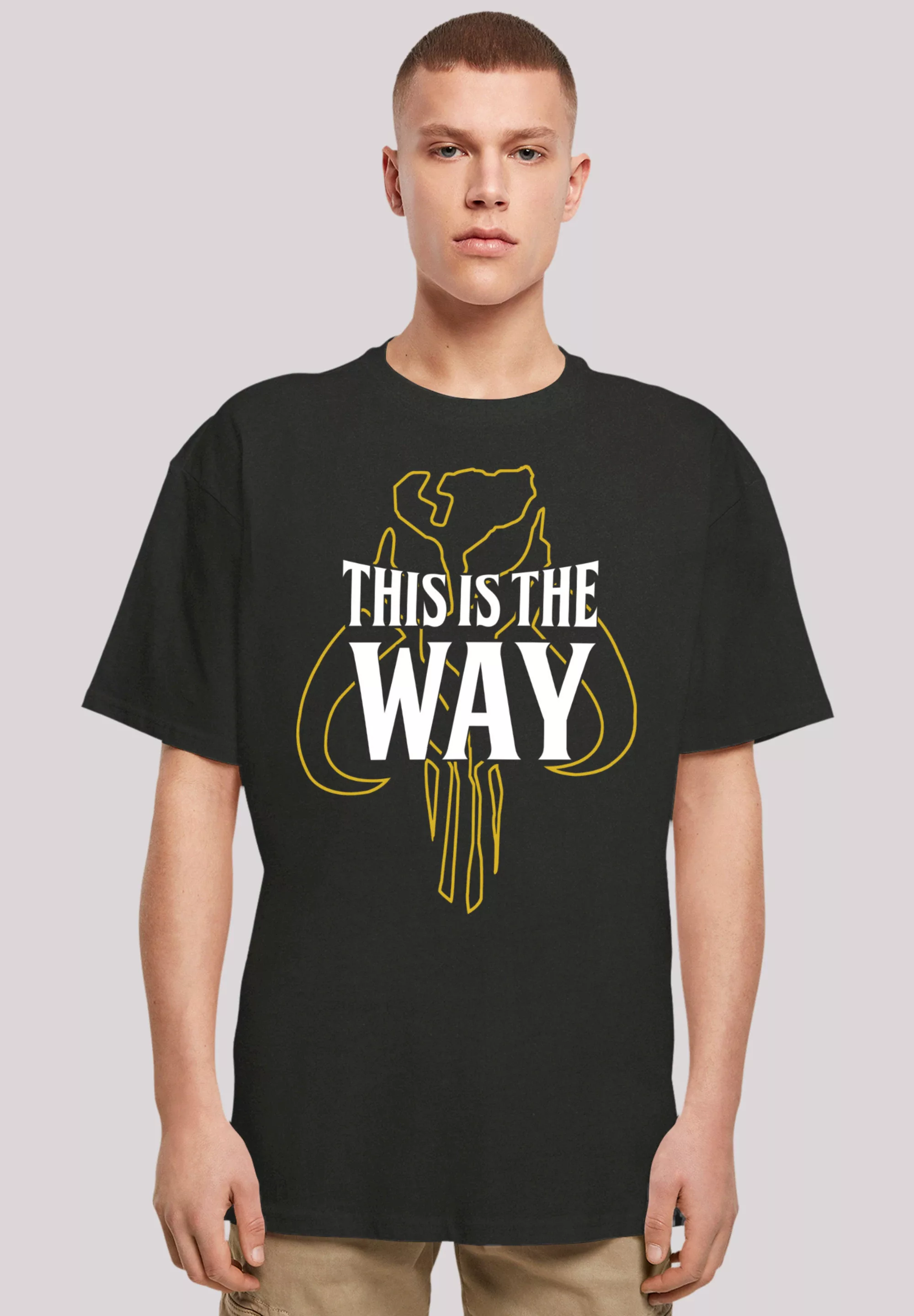 F4NT4STIC T-Shirt "Star Wars The Mandalorian The Way" günstig online kaufen