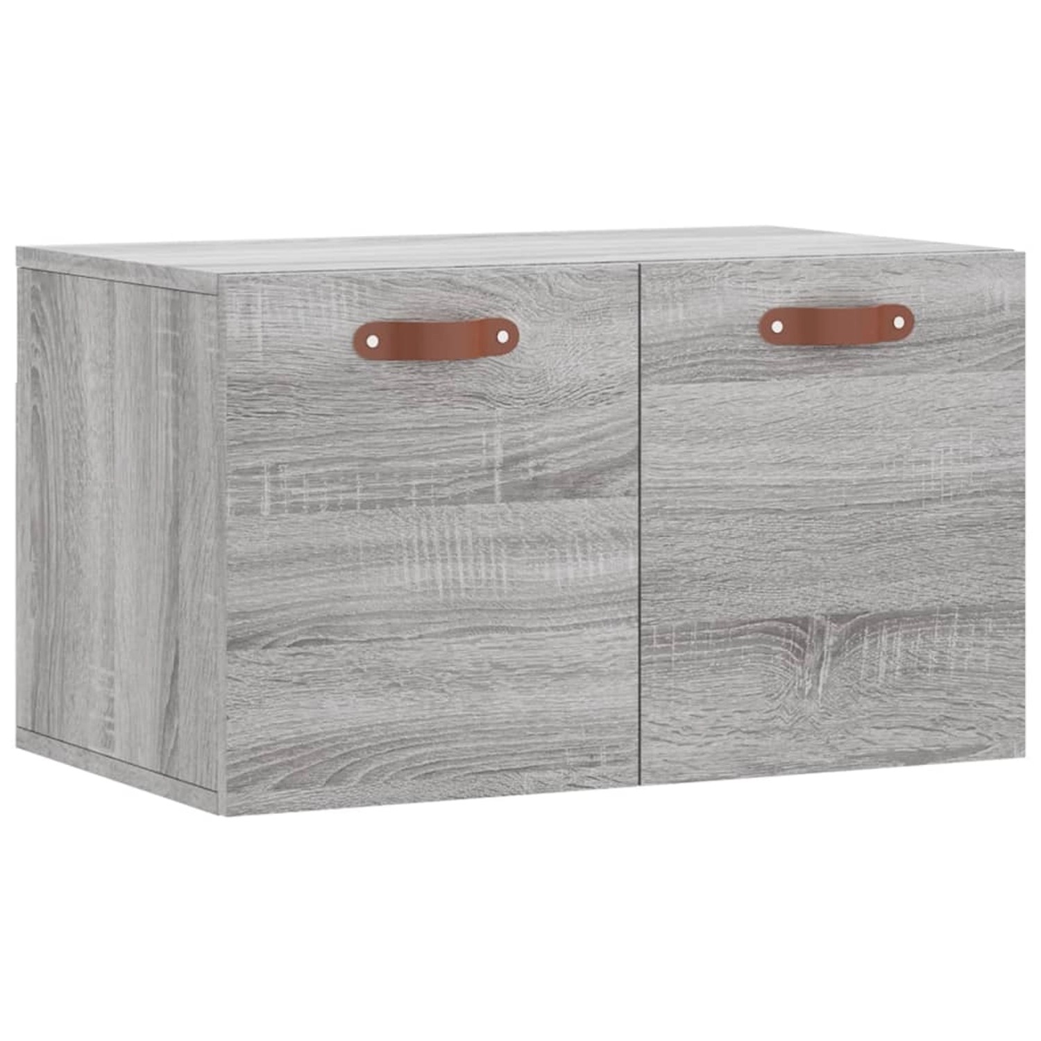 vidaXL Hängeschrank Wandschrank Hängeschrank Aufbewahrung Grau Sonoma 60x36 günstig online kaufen