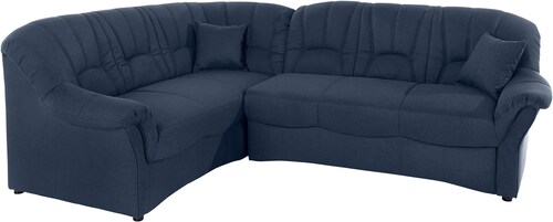 DOMO collection Ecksofa »Bahia, zeitlos und elegant, bequeme Armlehnen, L-F günstig online kaufen