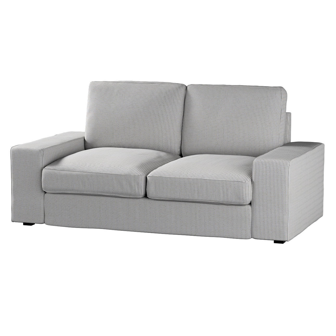 Bezug für Kivik 2-Sitzer Sofa, schwarz-beige, Bezug für Sofa Kivik 2-Sitzer günstig online kaufen