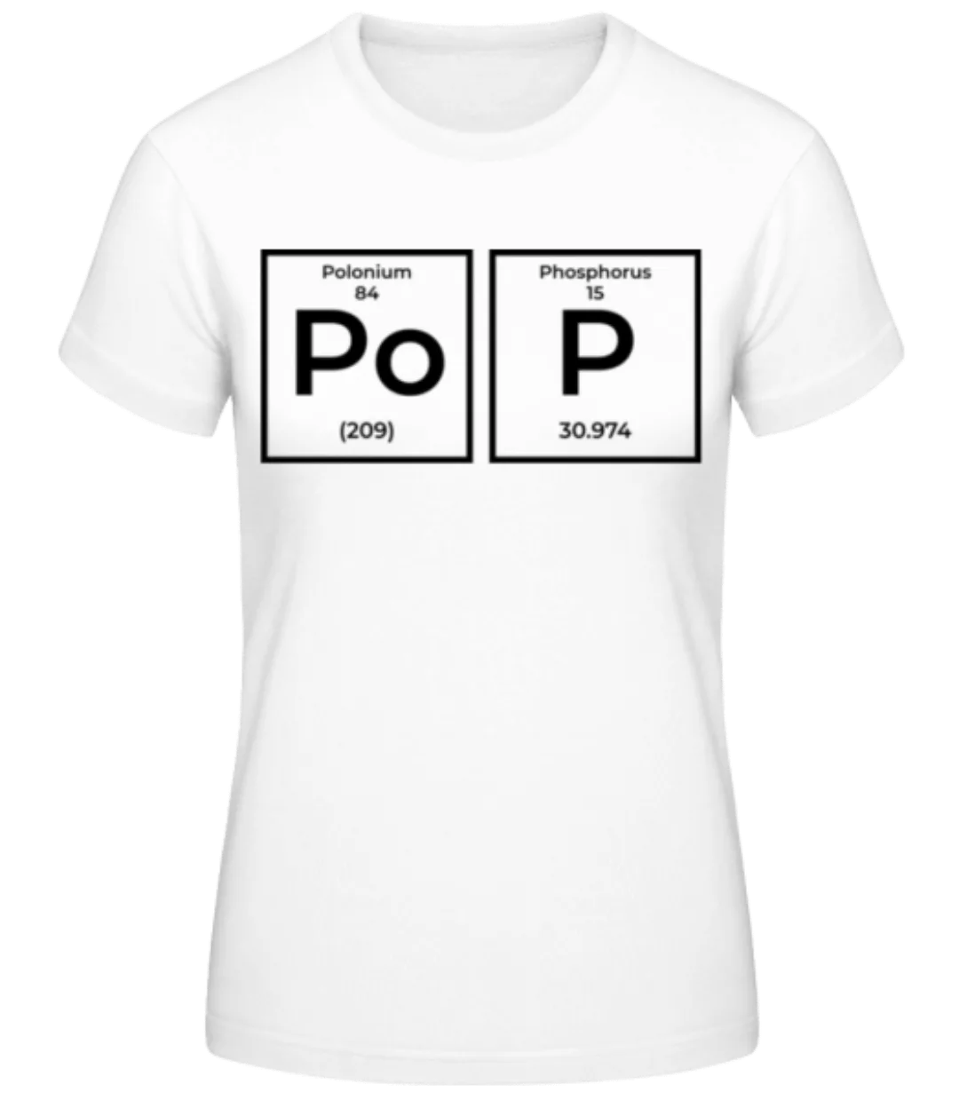 Pop Periodic Table · Frauen Basic T-Shirt günstig online kaufen