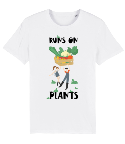 Runs On Plants · Männer Bio T-Shirt Stanley Stella günstig online kaufen