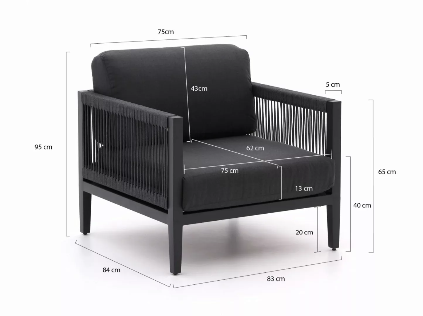 Manifesto Valero Sessel-Sofa-Lounge-Set 5-teilig günstig online kaufen