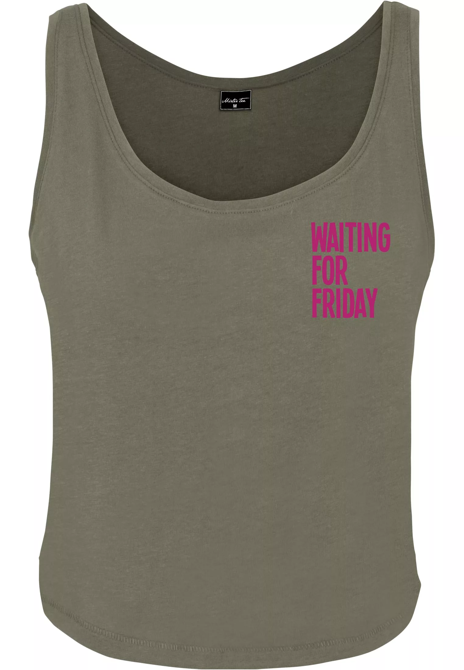 MisterTee Kurzarmshirt "Damen Ladies GRL PWR Tank", (1 tlg.) günstig online kaufen