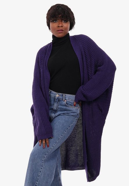 YC Fashion & Style Cardigan Oversize Cardigan Strickjacke Basic verschlussl günstig online kaufen