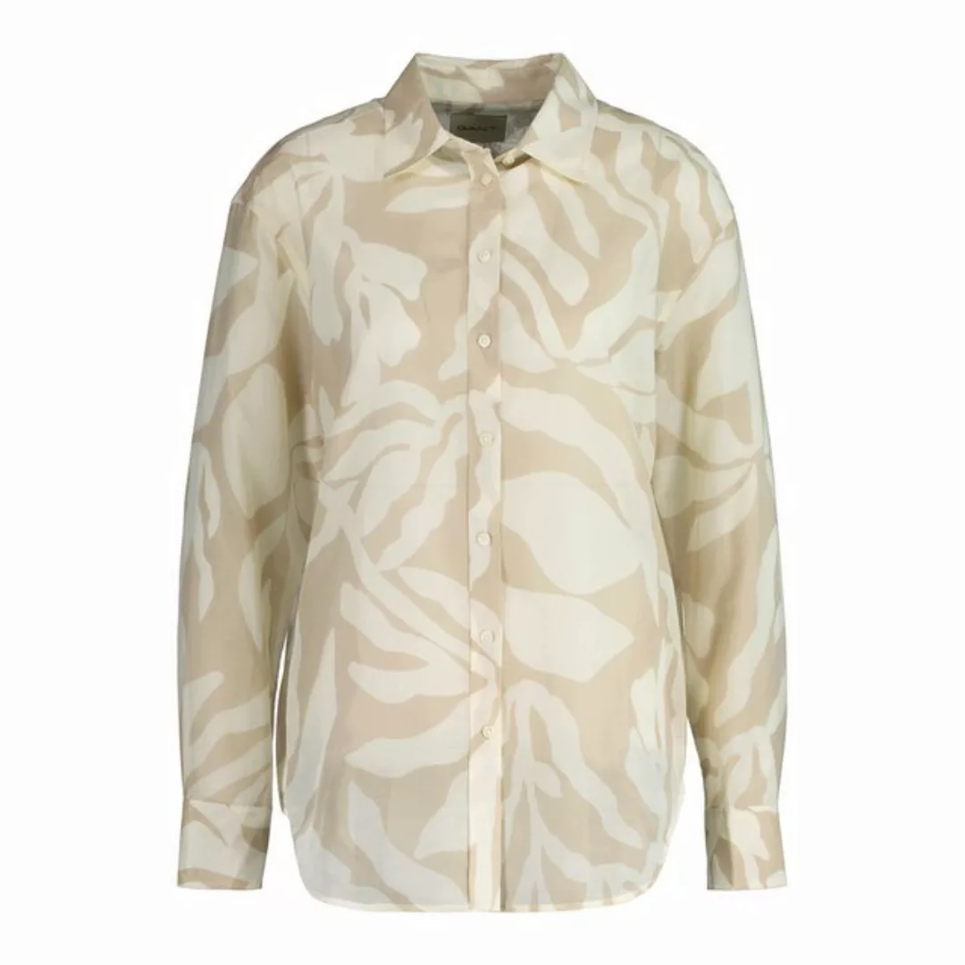 Gant Blusenshirt REL PALM PRINT COT SILK SHIRT günstig online kaufen