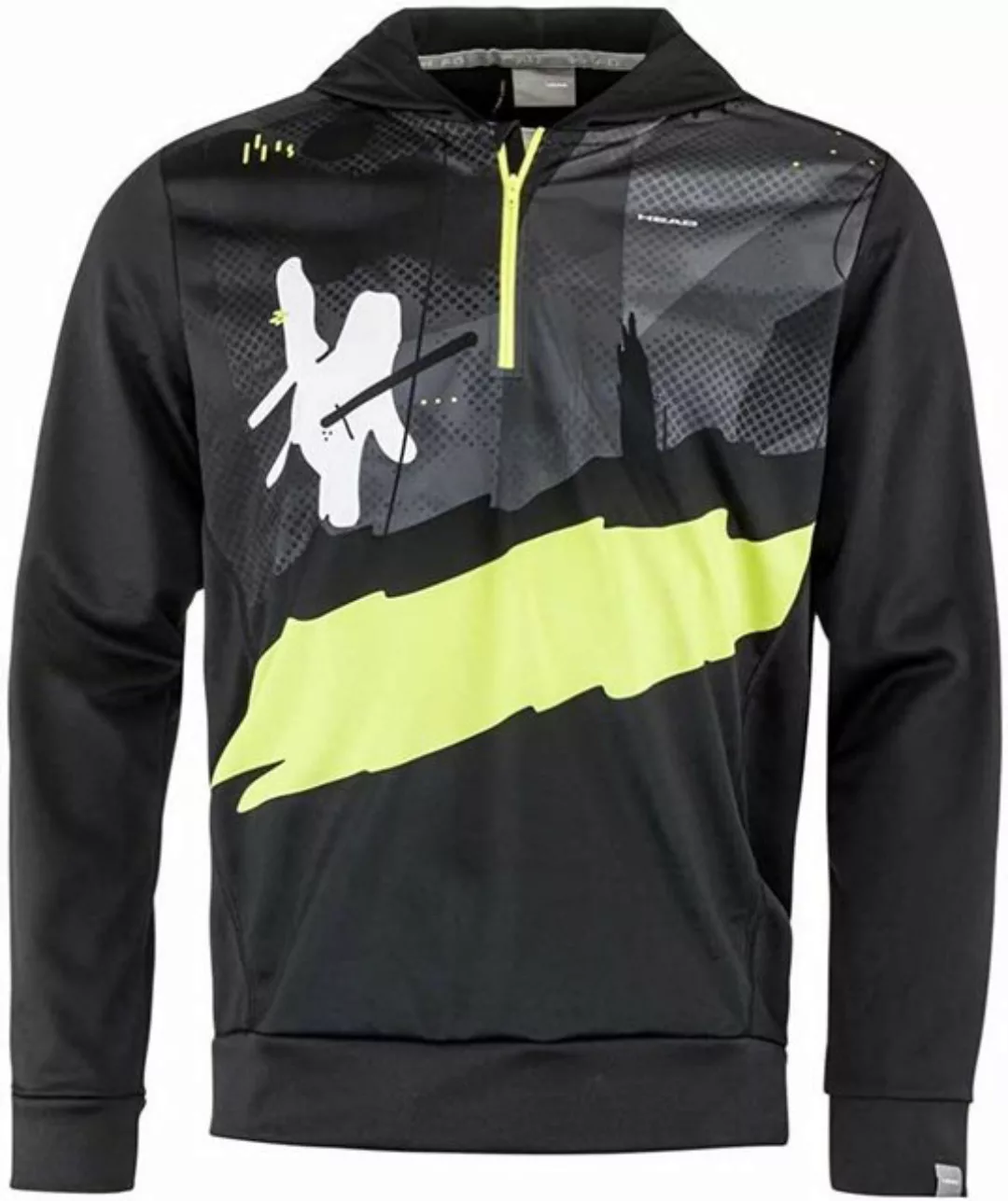 Head Trainingskapuzenpullover Race Hoodie Hoodie mit Print Junior Gr. XS günstig online kaufen