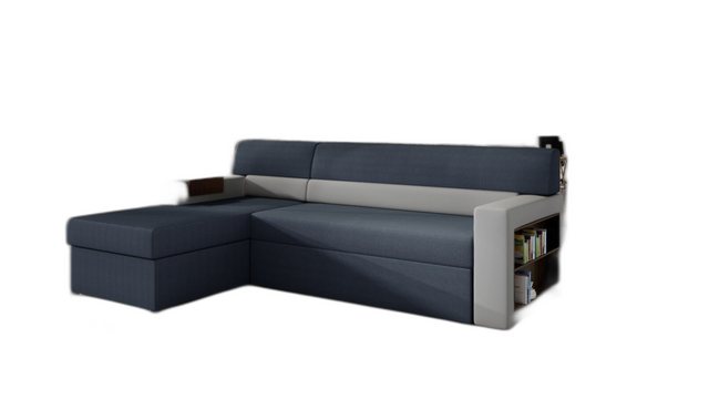 Xlmoebel Ecksofa Schlafsofa Sofa Couch Polster Wohnzimmer Couch Schlaffunkt günstig online kaufen