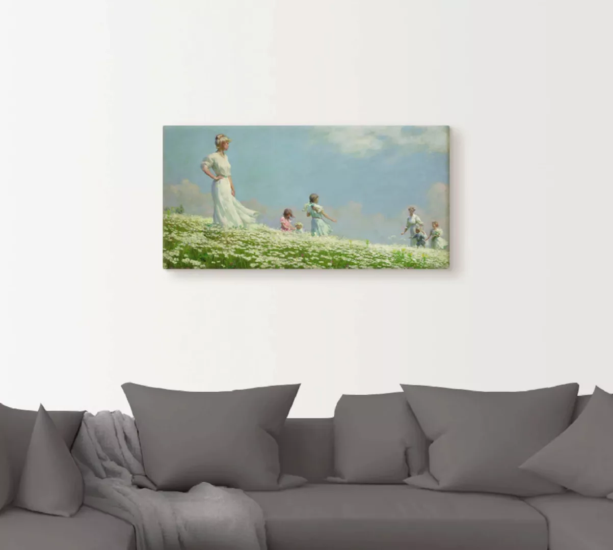 Artland Wandbild "Sommer. 1906", Gruppen & Familien, (1 St.) günstig online kaufen