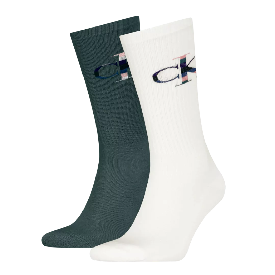 Calvin Klein Jeans Socken "CKJ MEN SOCK 2P MONOGRAM", (2 Paar, 2 Paar), mit günstig online kaufen