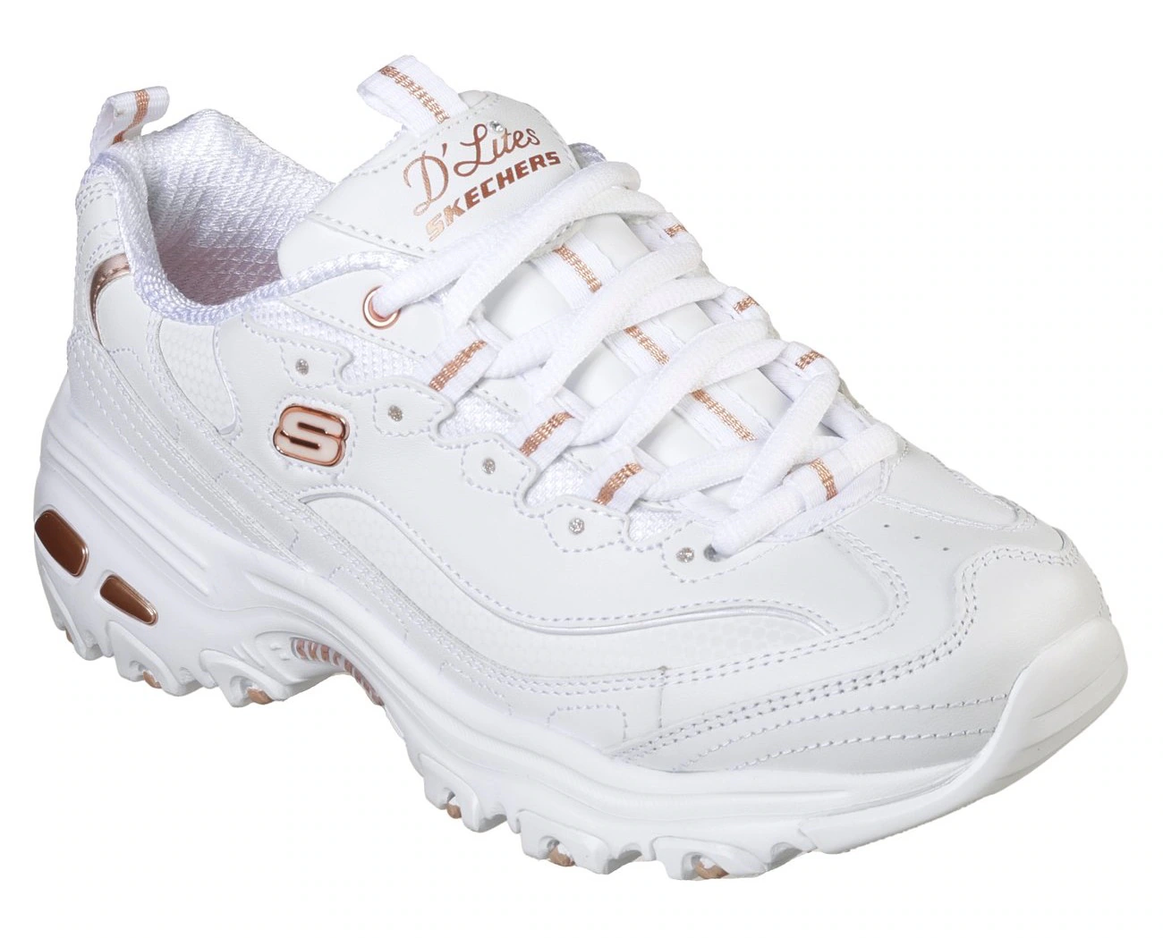 Skechers Sneaker "D´Lites-Fresh Start", Freizeitschuh, Halbschuh, Schnürsch günstig online kaufen