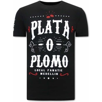 Local Fanatic  T-Shirt Narcos Plata O Plomo günstig online kaufen