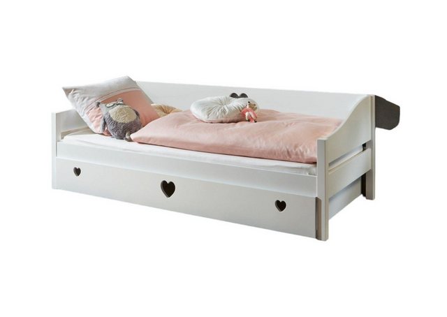 58 aufm Kessel Bettgestell Einzelbett Gillian 205x95x90 Kinderbett Massivho günstig online kaufen