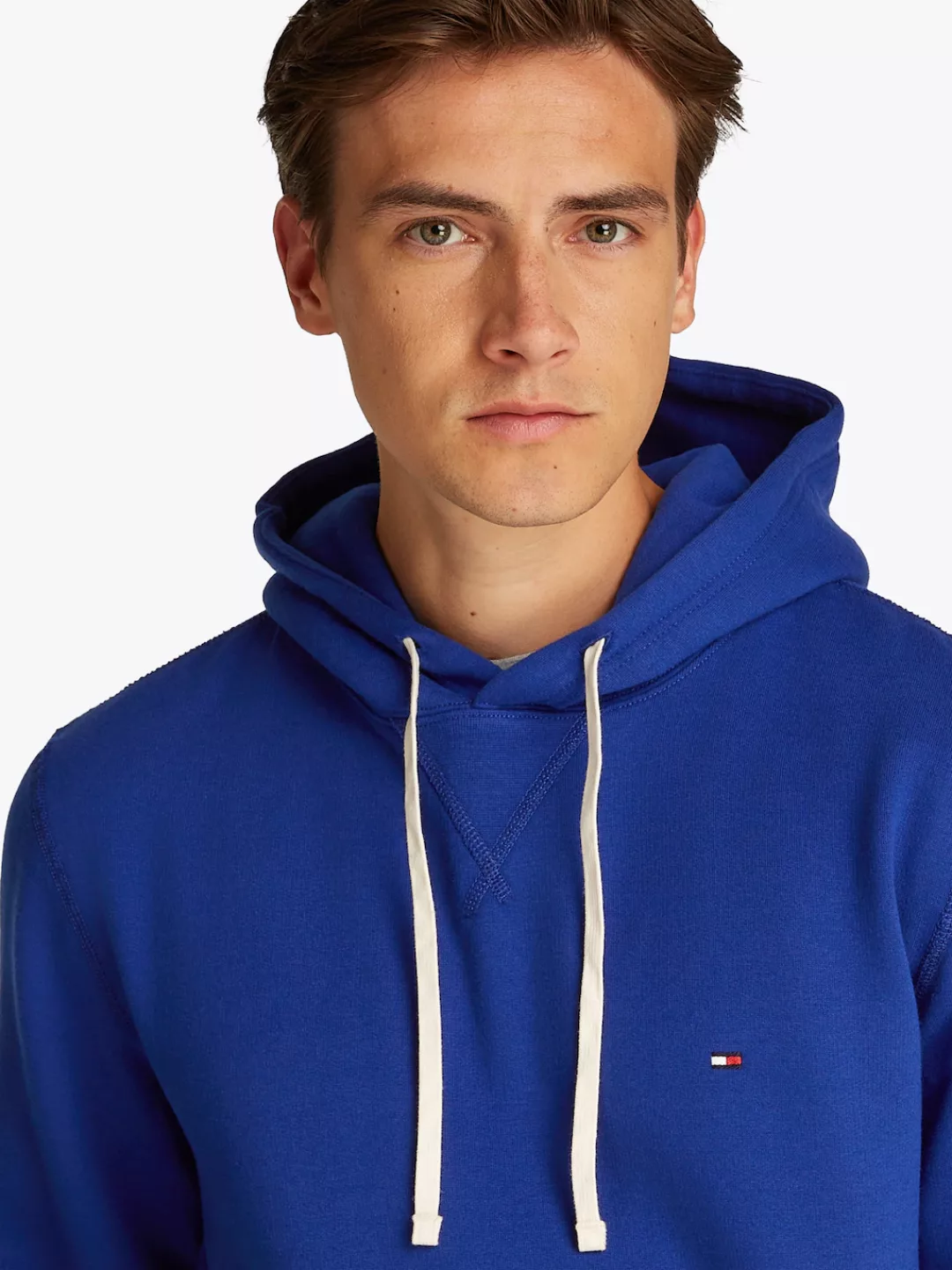 Tommy Hilfiger Hoodie "ESS SEASONAL FLEECE HOODY", mit Logostickerei günstig online kaufen