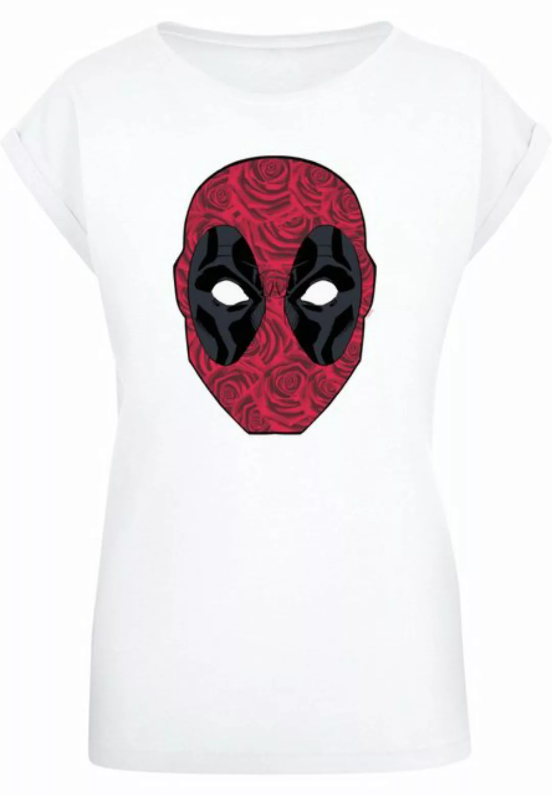 ABSOLUTE CULT T-Shirt ABSOLUTE CULT Damen Ladies Deadpool - Head Of Roses T günstig online kaufen