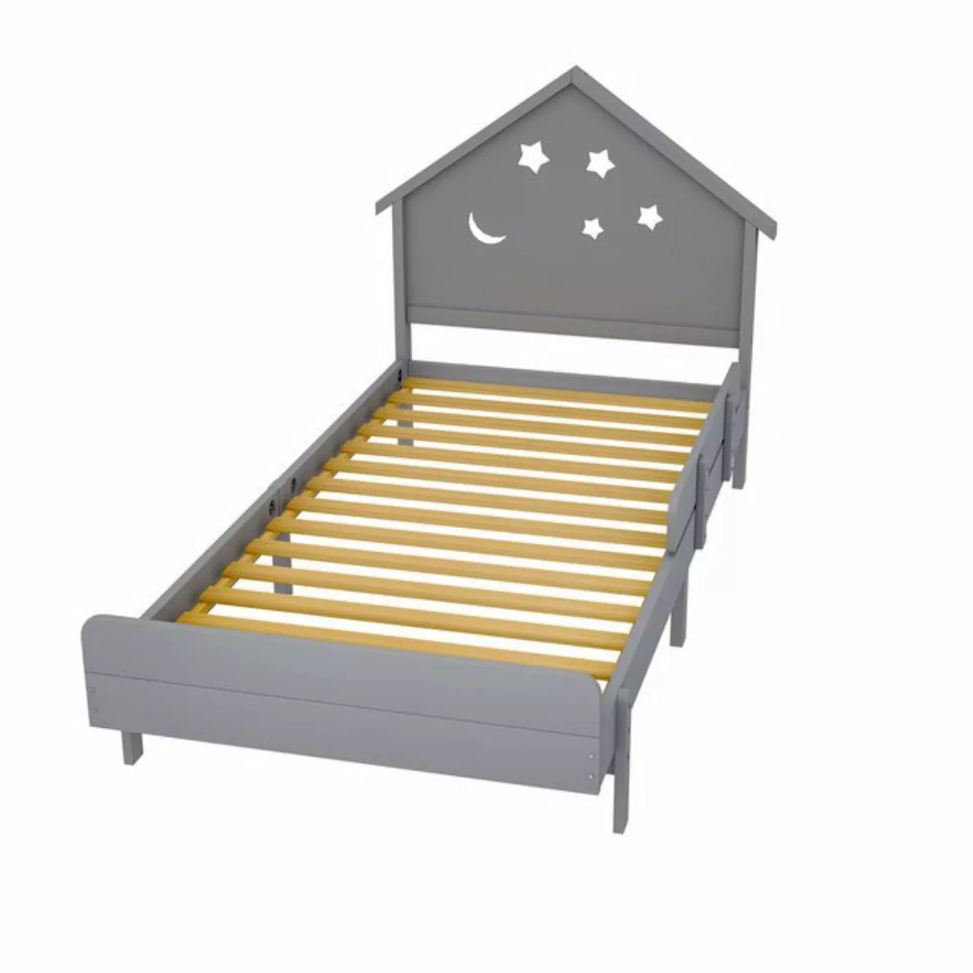 MODFU Kinderbett Stern-Mond-Muster, Hochbettdesign 90*200 cm (90*200 cm), o günstig online kaufen