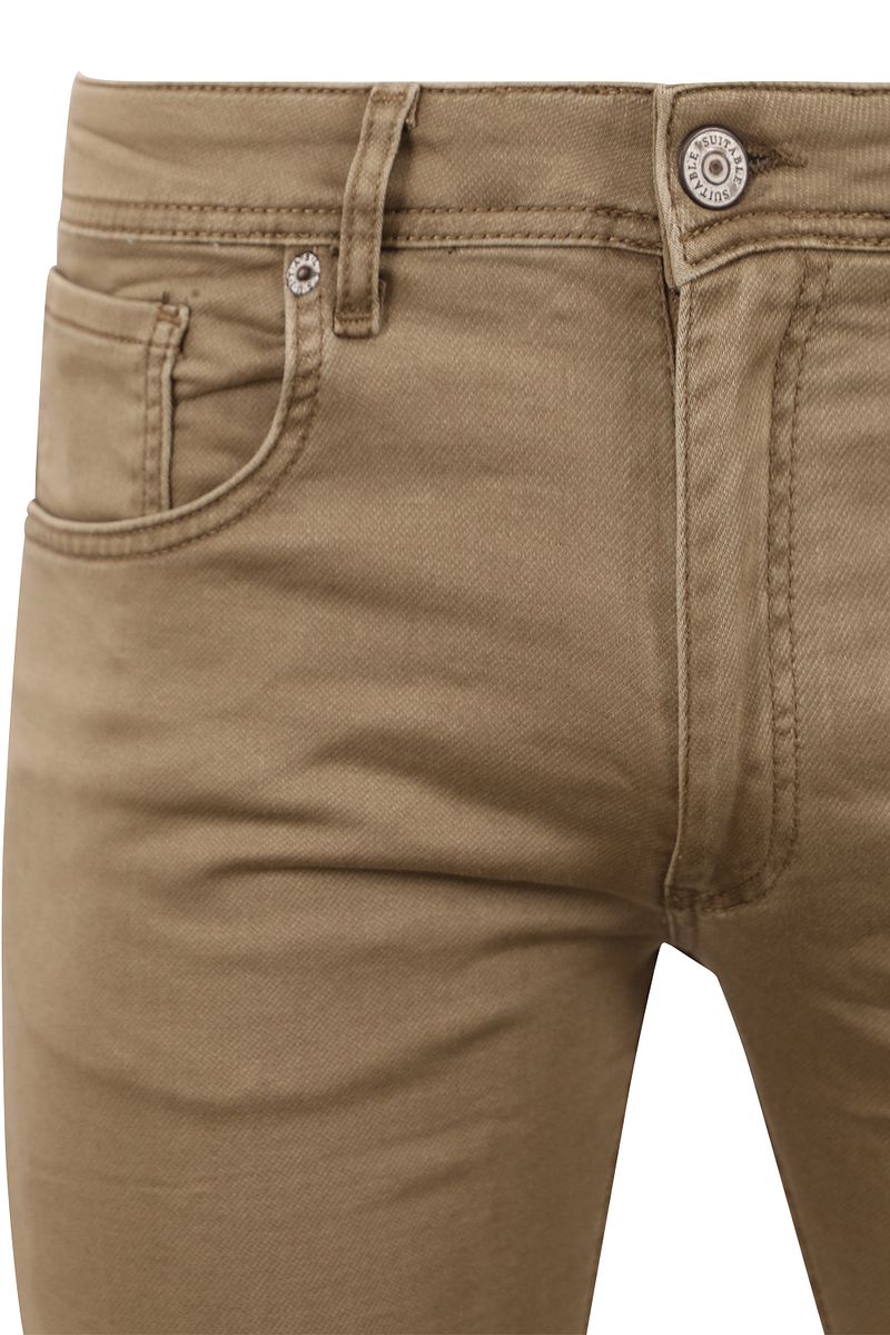 Suitable Kant Jeans Khaki - Größe W 33 - L 32 günstig online kaufen